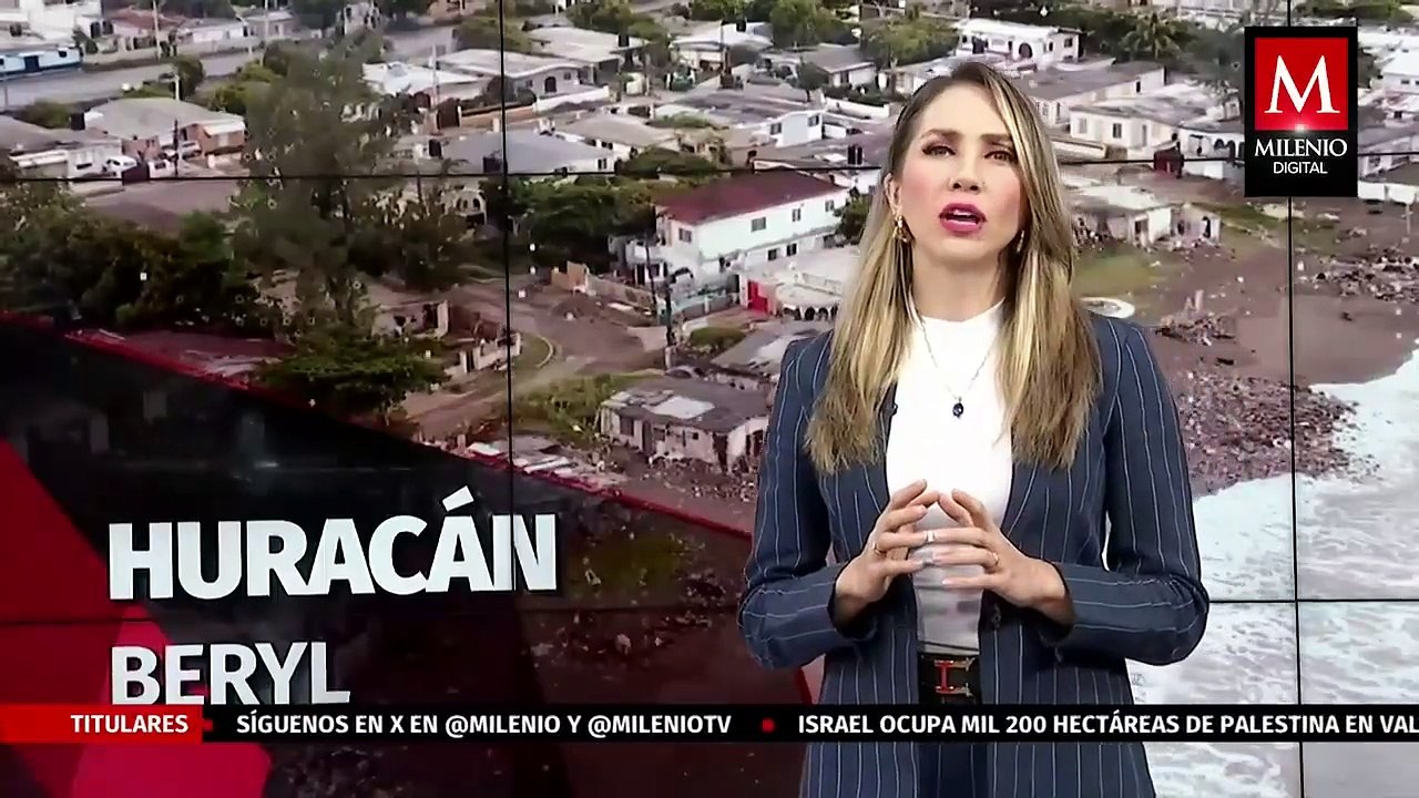 Suspensión de ferris entre Cancún y Cozumel por huracán 'Beryl'