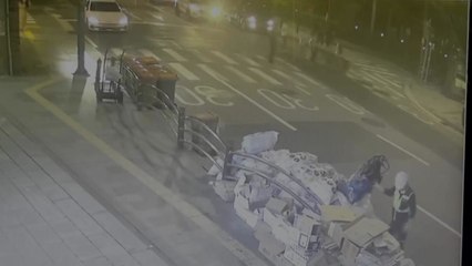 '역주행 사고' 운전자 첫 피의자 조사..."브레이크 딱딱했다" / YTN