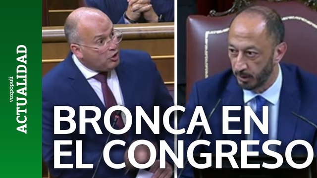 Bronca en el Congreso de Tellado con el vicepresidente por las palabras de Nogueras