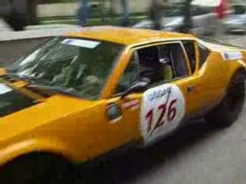 Départ du Tour Auto Lissac 2008 > 125 - 114 - 126 - 127