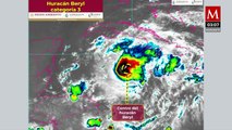 ¡Atención! El huracán 'Beryl' de categoría 3 se aproxima a la península de Yucatán