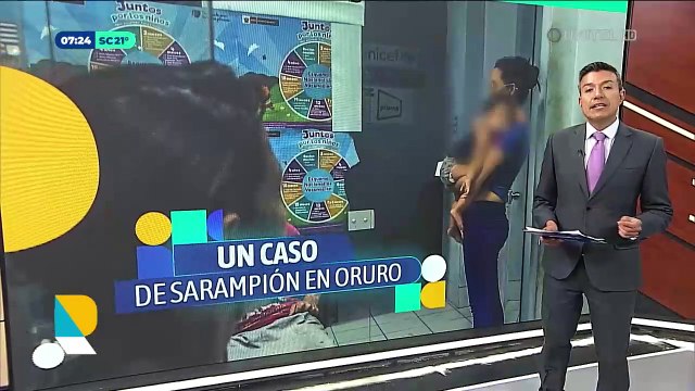 Salud busca el origen del contagio del niño con sarampión en Oruro para evitar la propagación de la enfermedad​​