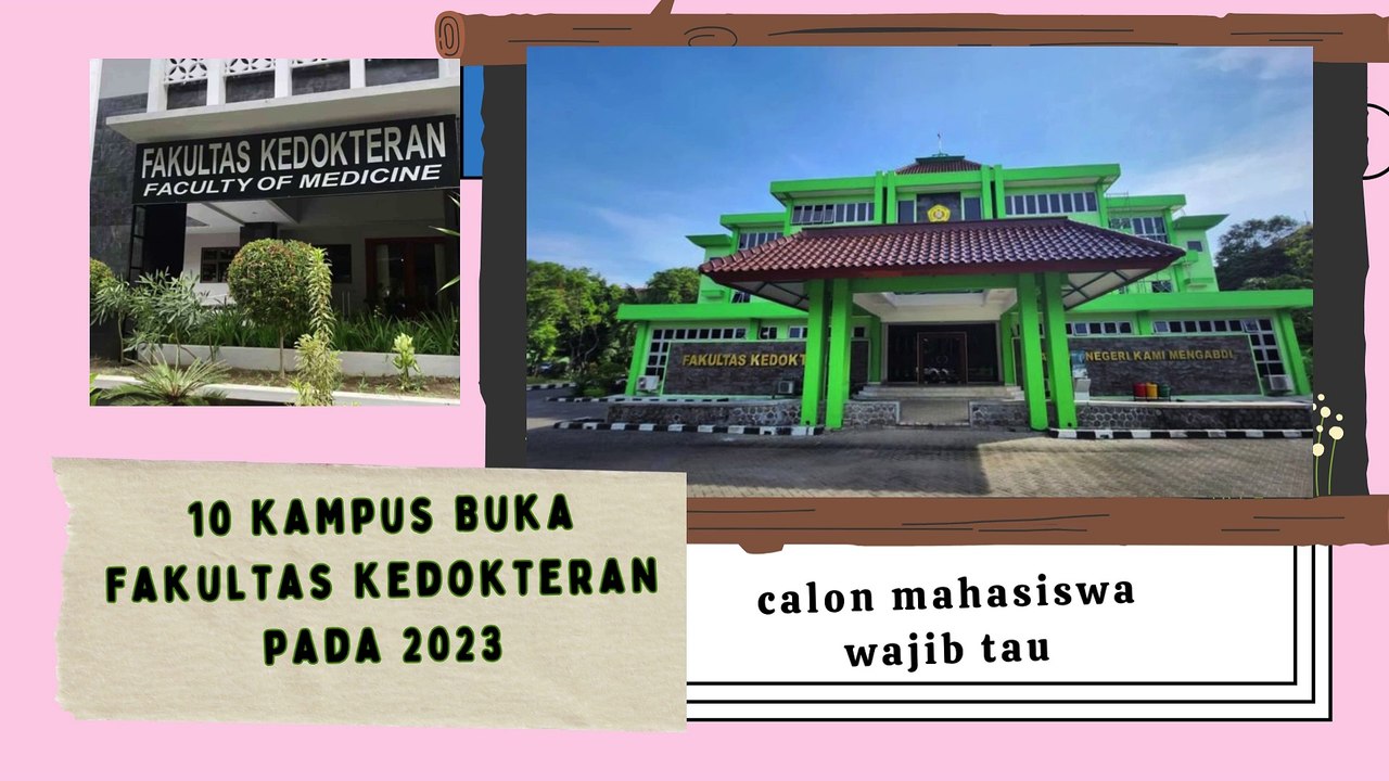 10 Kampus Buka Fakultas Kedokteran pada 2023, Cek Akreditasinya calon mahasiswa wajib tau