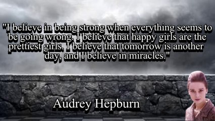 Best Motivational Quotes || Audrey Hepburn || Inspirational Quotes || Quotes || Quotes And Thoughts