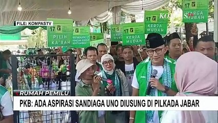Jawaban Sandiaga Uno Soal Ada Kader PKB yang Usulkan Diusung di Pilkada Jabar