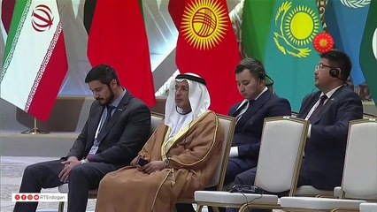 Cumhurbaşkanı Erdoğan Şangay İşbirliği Örgütü toplantısında konuştu: Gündeminde Gazze de vardı