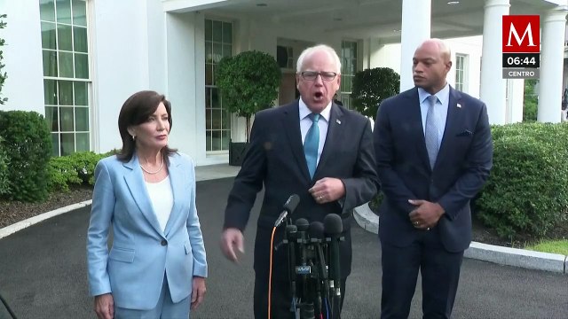 Gobernadores demócratas respaldan a Joe Biden rumbo a elecciones en Estados Unidos