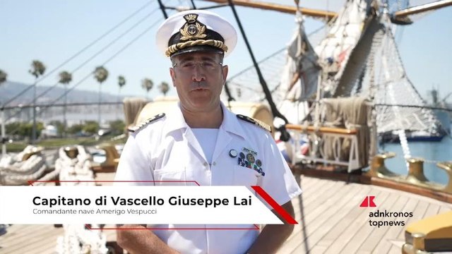 Il Capitano di Vascello Lai: Nave scuola Vespucci un assetto di diplomazia e valori
