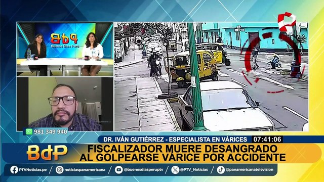 ¿Qué tan peligroso es tener varices? Especialista explica cómo fiscalizador murió desangrado por golpe