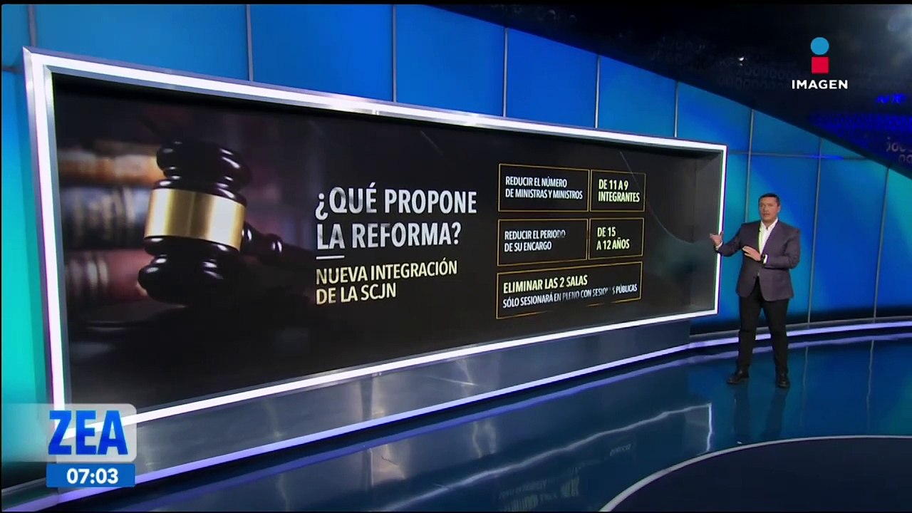 ¿Qué propone la reforma al Poder Judicial?