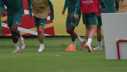 Portugal go through their paces ahead of quarter final against France