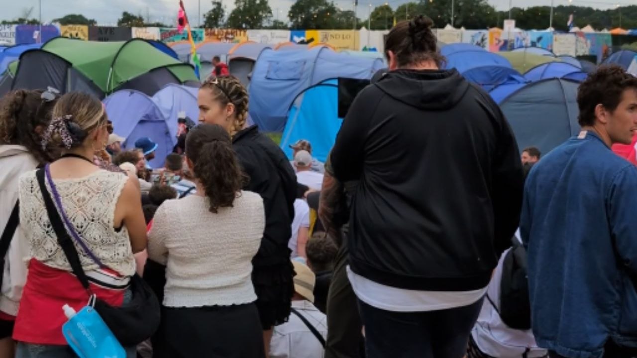 Glastonbury Festival turns into Euro 2024 watch party for hundreds of avid fans