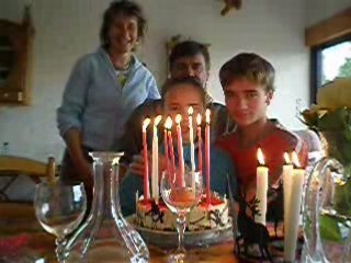 l'anniversaire de Marine 2007 ( 12 ans )