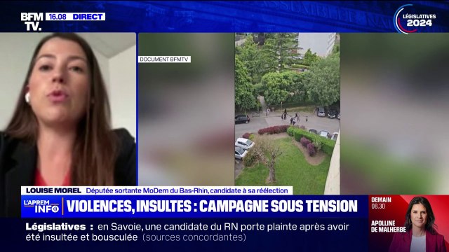 Législatives: Louise Morel (MoDem) regrette que les femmes candidates subissent autant d'insultes à caractère sexiste et sexuel