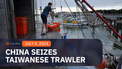 Taiwan says China seizure of trawler may be act of psychological warfare