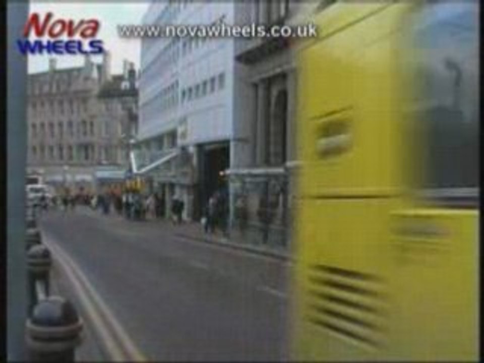 Metrobuses in Sheffield