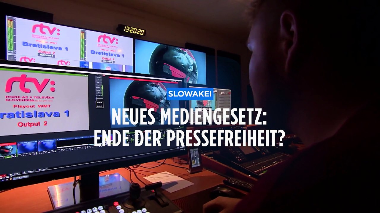 Pressefreiheit adé? Slowakei will öffentlich-rechtlichen Rundfunk auf Kurs bringen