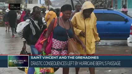 Hurricane Beryl has left St. Vincent and the Grenadines in a dire situation