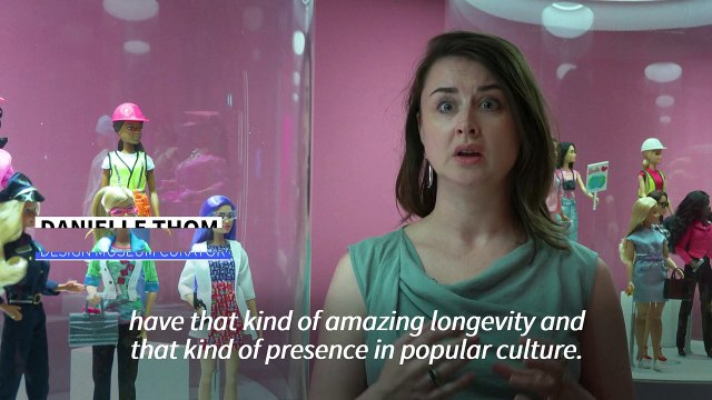 Barbie turns 65 with London show tracing doll's evolution