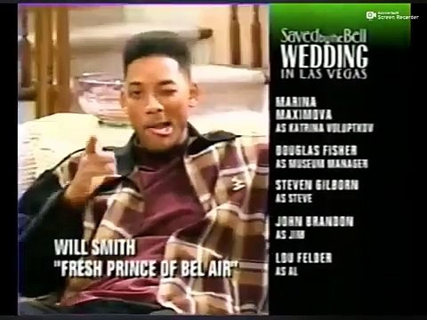 Saved By The Bell: Wedding in Las Vegas NBC Split Screen Credits