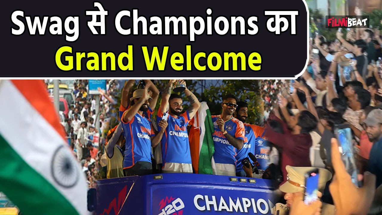 Team India Victory Parade LIVE | Mumbai | T20 World Champion |BCCI | ICC |Cricket | Wankhede Stadium