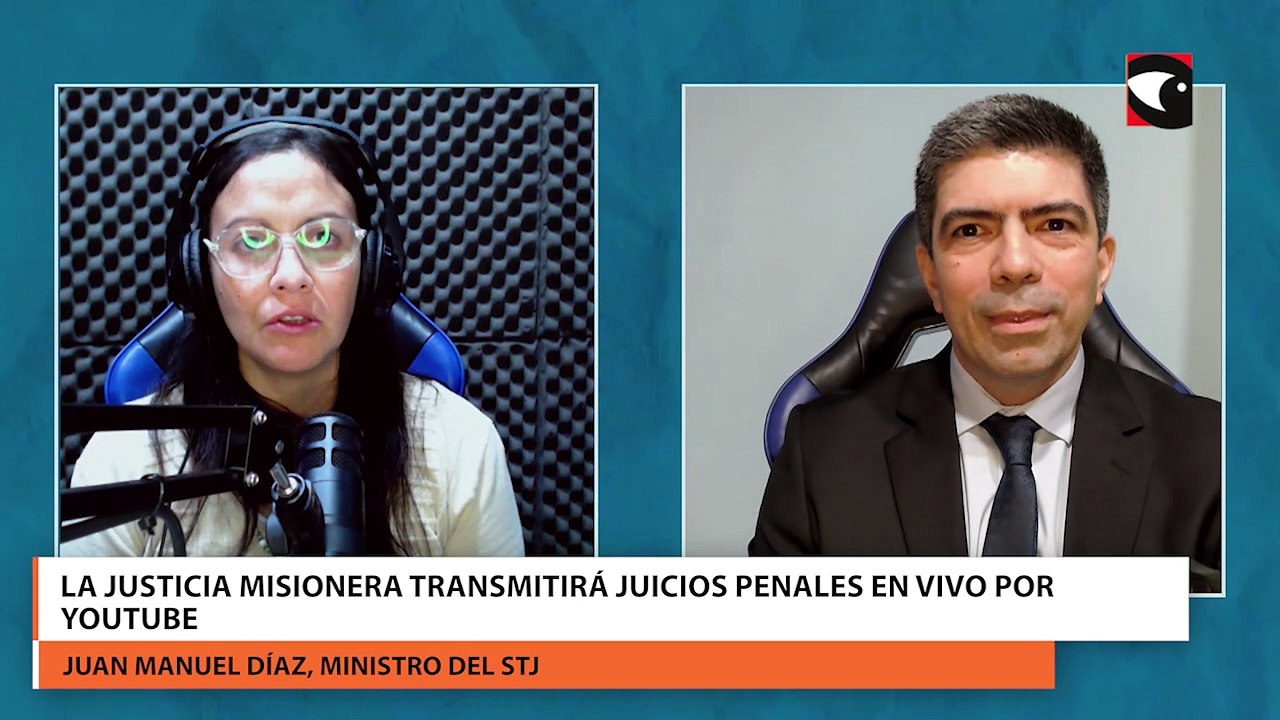 La Justicia misionera transmitirá juicios penales en vivo por YouTube