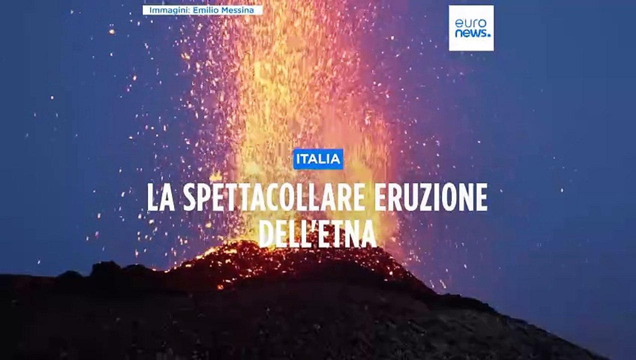 Italia: l'Etnain eruzione, la protezione Civile dichiara l'allerta rossa a Stromboli