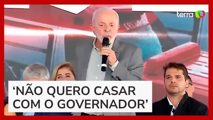Lula critica Tarcísio por não ir a entrega de ambulâncias em SP: ‘Não quero casar com o governador’