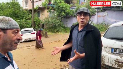 Bursa'da yağmur sularının yükselttiği derede erkek cesedi bulundu