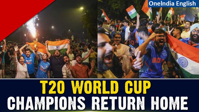 Sea of crowd greets team India as victory parade begins in Mumbai | World Cup champions return home