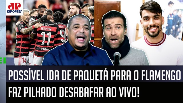 ISSO pra mim é UM ESCÂNDALO! UM ABSURDO! É UMA VERGONHA o Flamengo... Caso Paquetá GERA DEBATE!