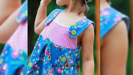 Stylish Front And Back Designs For Baby Frock ||Baby Frock Designs
