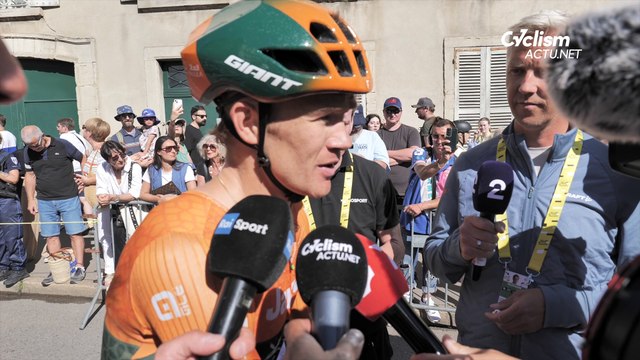 Cycling - Tour de France 2024 - Christopher Juul-Jensen : Dylan Groenewegen won, the Tour de France for Jayco AlUla is a success
