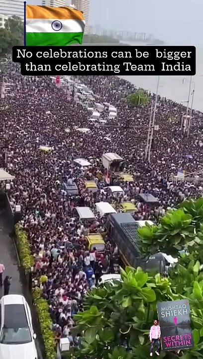Team India T20 World Cup victory parade and celebration in Mumbai