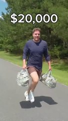 Sprinting with More and More Money