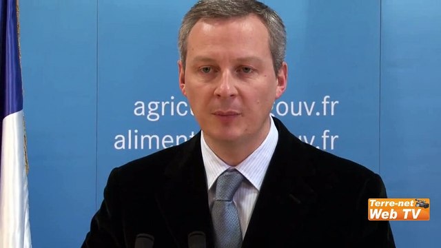 Bruno Le Maire : « Je sais parfaitement que les agriculteurs sont confrontés à des contraintes qui sont parfois difficiles à remplir »
