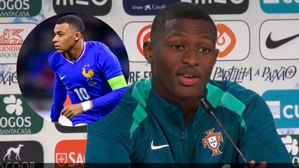 Portugal y Nuno Mendez harán todo para detener a Mbappe "Vamos a hacer lo posible para pararle"
