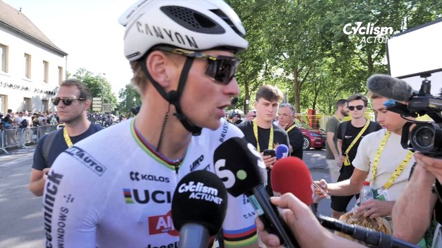 Cycling - Tour de France 2024 - Mathieu van der Poel : Het is echt jammer...