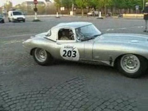 Départ du Tour Auto Lissac 2008 > 208 - 220 - 203