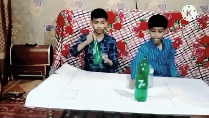 Flip the bottle challenge || funny challenge||Rooney laga Sajjad  #moazzamfamily #foryou #daliyvlogs