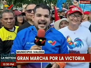 Trujillo | Pueblo del municipio Valera se movilizó en Gran Marcha por la Victoria rumbo al 28 J