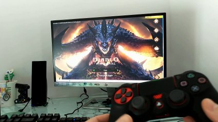  Como JUGAR a DIABLO IMMORTAL en PC con MANDO de PS4 por BLUETOOTH FÁCIL y RÁPIDO