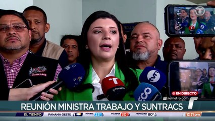 Ministra de Trabajo habla sobre reunión con Suntracs, Mi Primer Empleo y otros temas