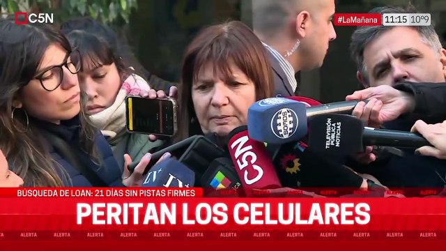 Bullrich: Hay cosas que se borraron, pero se pueden recuperar