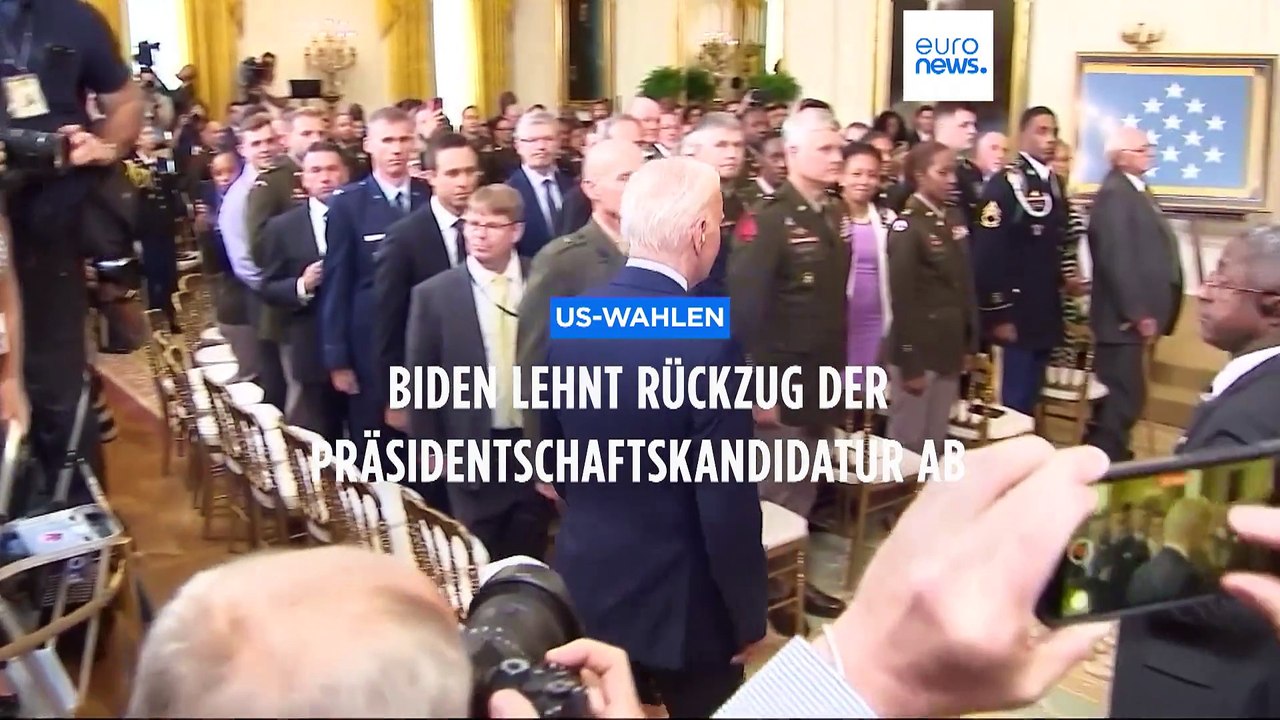 Trotz Fiasko beim TV-Duell mit Trump: Biden lehnt Rückzug der Präsidentschaftskandidatur ab
