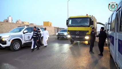 حملة أمنية تفتيشية في محافظة الجهراء