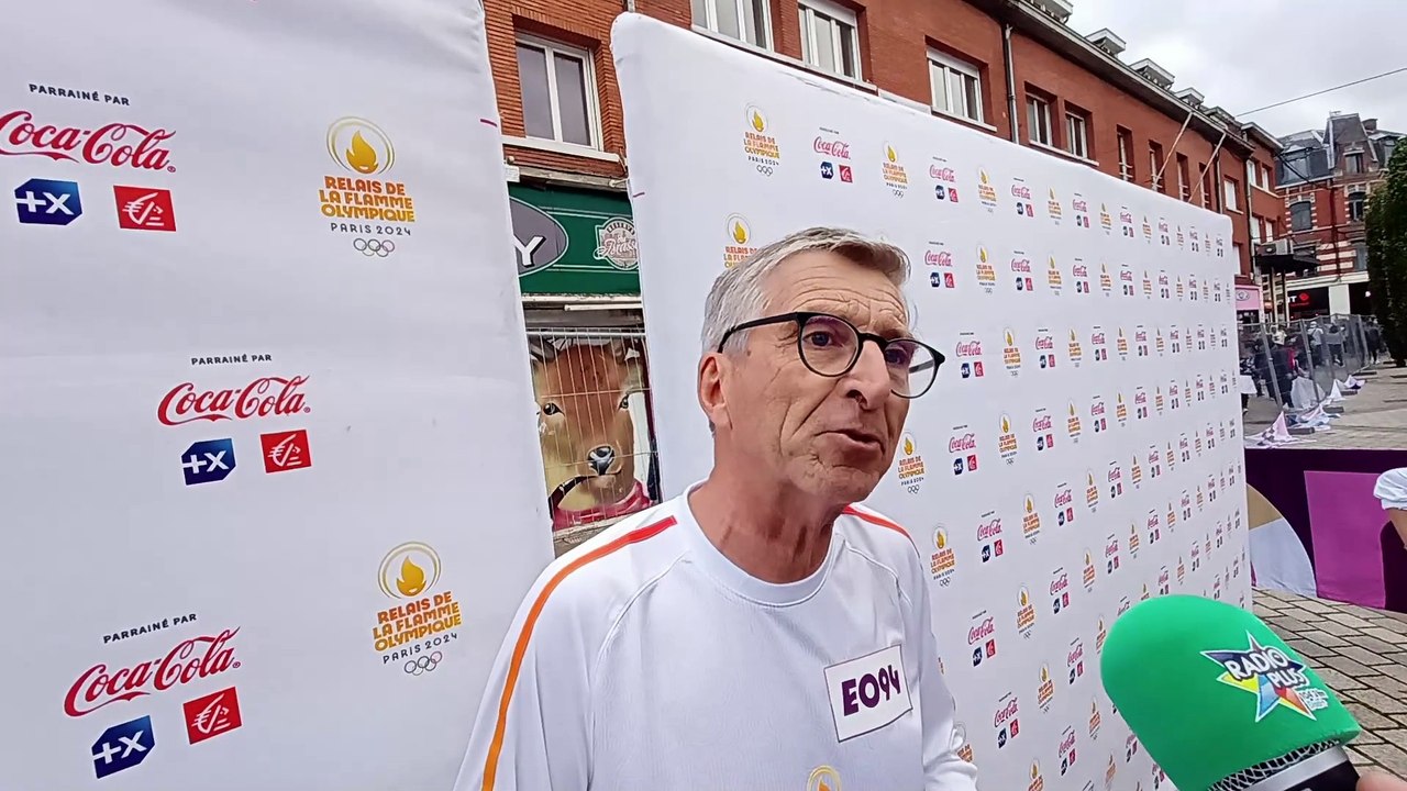 Relais de la Flamme - Philippe Lamblin: "j'étais le seul relayeur, tout seul au Louvre Lens"