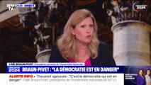Yaël Braun-Pivet, présidente sortante de l'Assemblée nationale: 