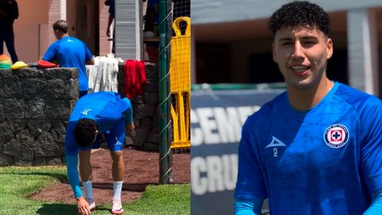 Jorge Sánchez es nuevo jugador de Cruz Azul y ya entrena con la 'Máquina'