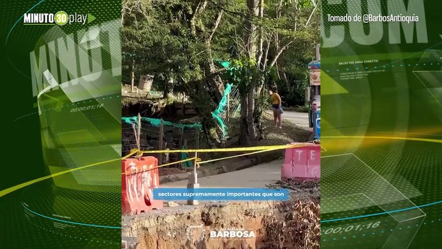 Al menos 165 familias damnificadas por los estragos de las lluvias en Barbosa